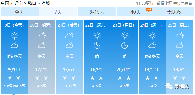 本溪天气预报(本溪天气预报明天)