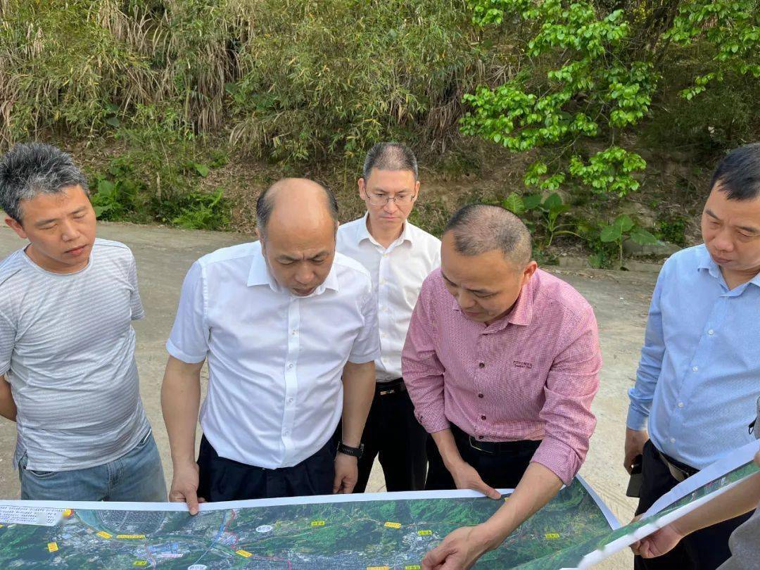 罗源县张昆鹏副县长,市公路中心陈为荣主任等陪同调研