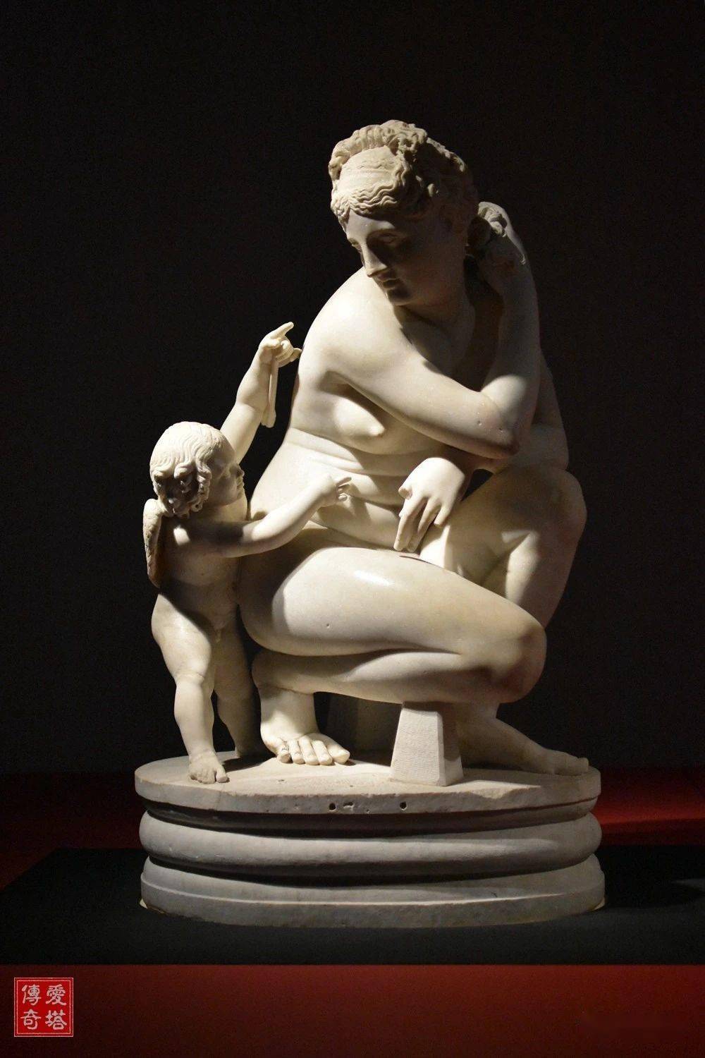 俯身的阿佛洛狄忒与厄洛斯,那不勒斯国家考古博物馆_上海浦东_贾乡