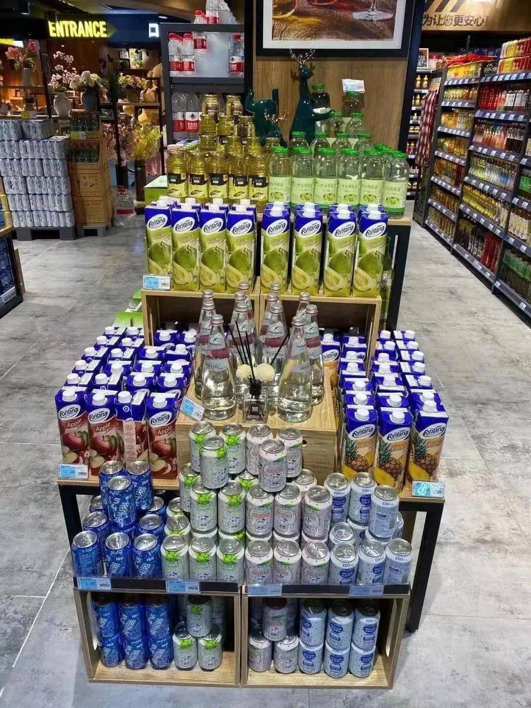 夏天来了,酒水饮料陈列美图!