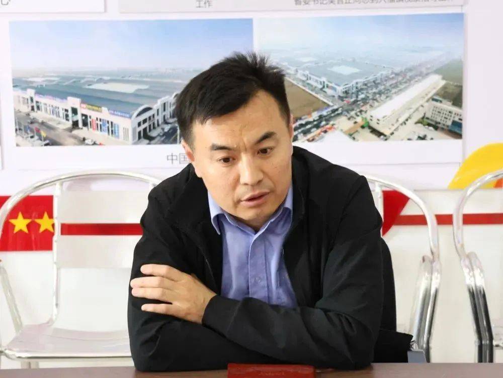 县委副书记,县长孙战勇一行到兴福镇督导第十七届中国(博兴)国际厨具