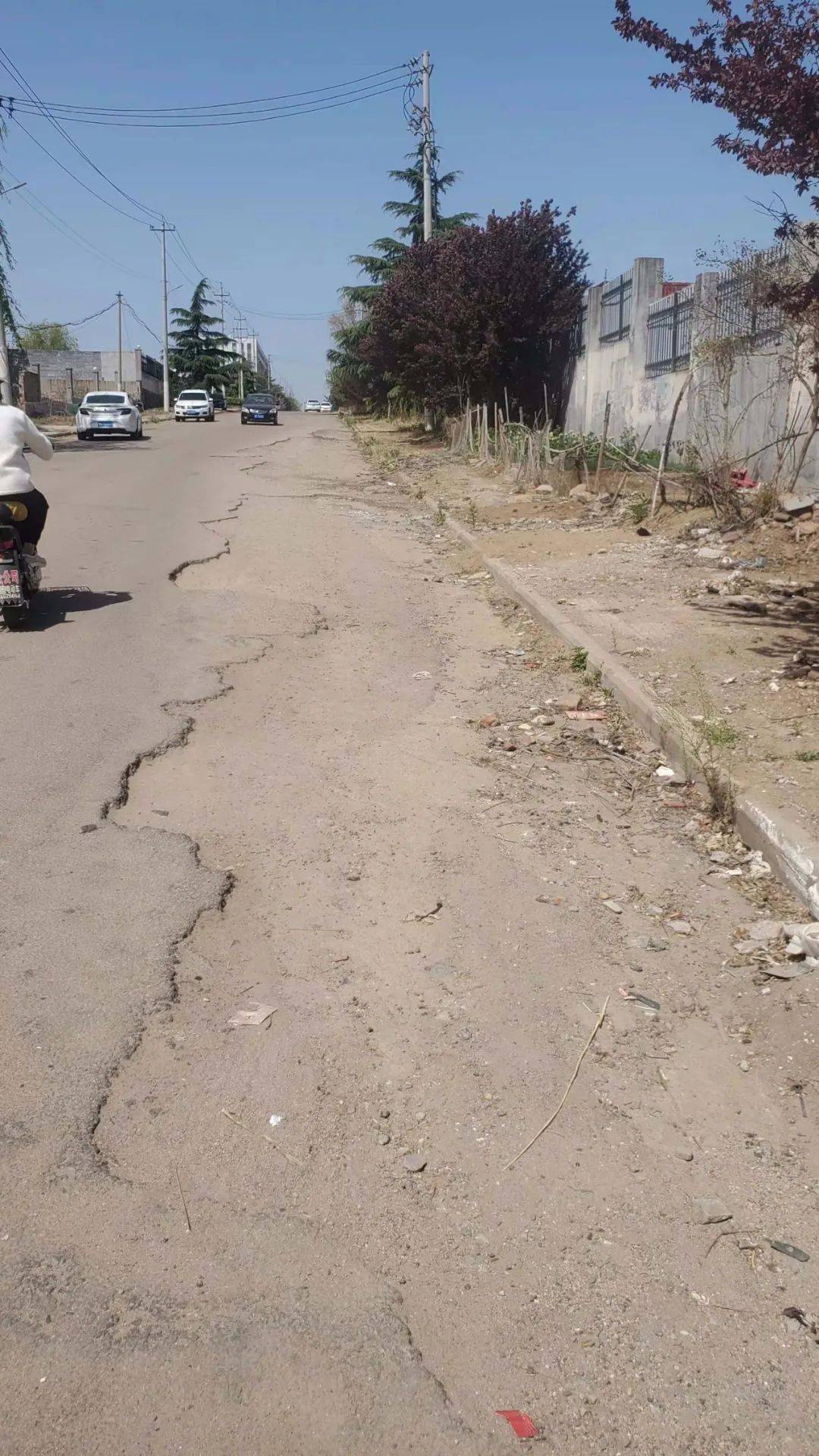 【行风在线·追踪】关于墨城路,太和路交叉口路面有破损和朱家后村