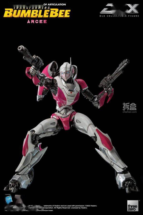 threezero :8寸《变形金刚外传:大黄蜂》-dlx arcee/阿尔茜 可动人偶