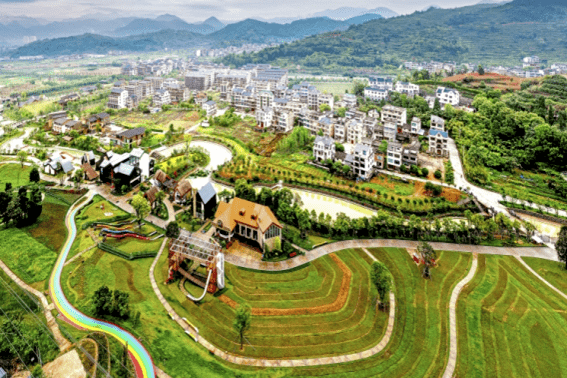 环山村——清江镇北塘村——乐清市清江泓园农庄——雁湫小院民宿打卡