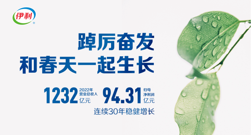 刚刚!伊利发布年报:2022年营业总收入1231.71亿元_公司_业务_行业