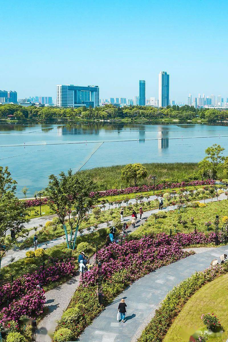 月季花園的風~~甜甜的~_湖畔_金銀湖_孩童