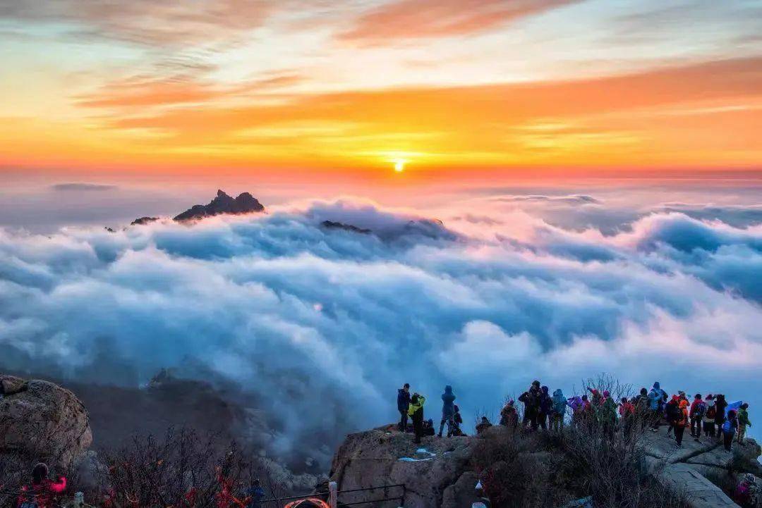 五一,来青岛看一场绝美日出!_崂山_新闻网_黄金海岸