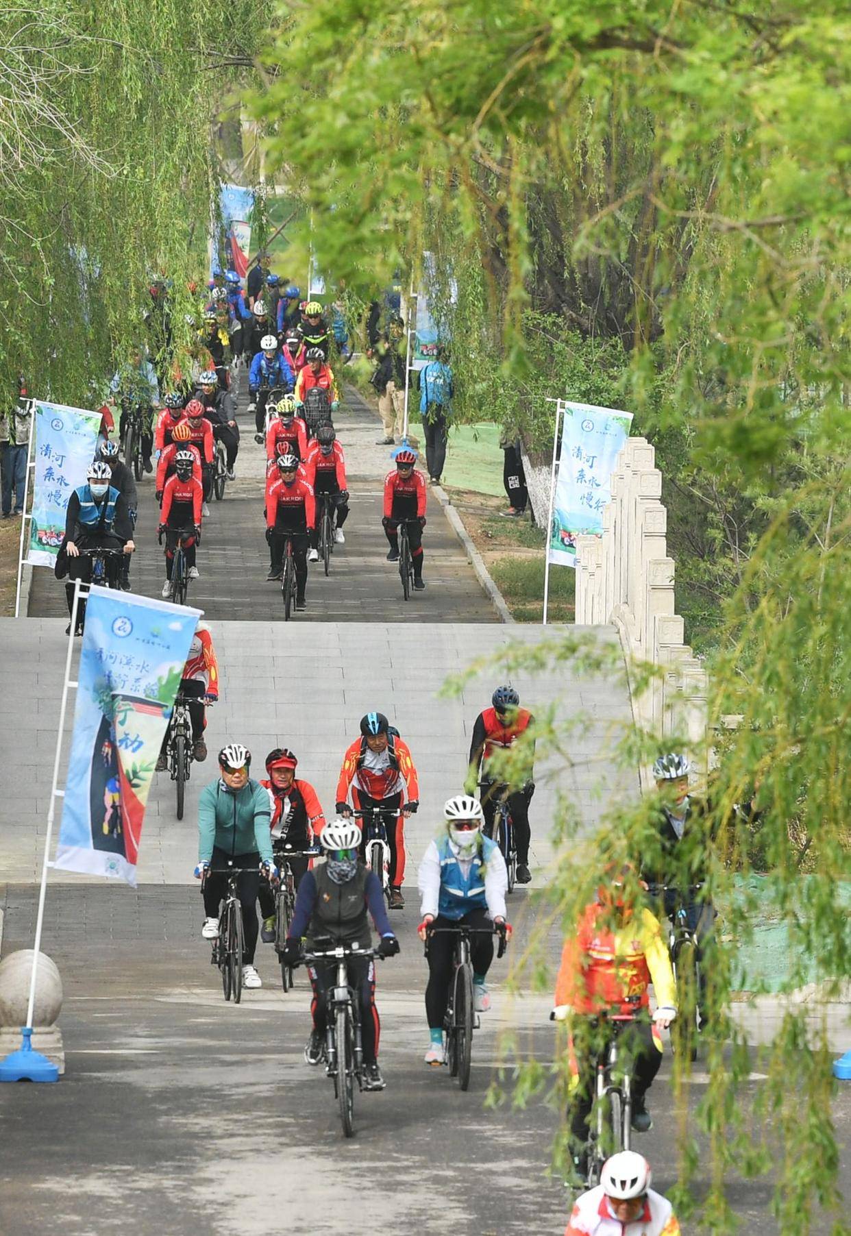 温榆河公园再添骑行道,清河下段10公里滨水慢行系统全面开放_休闲