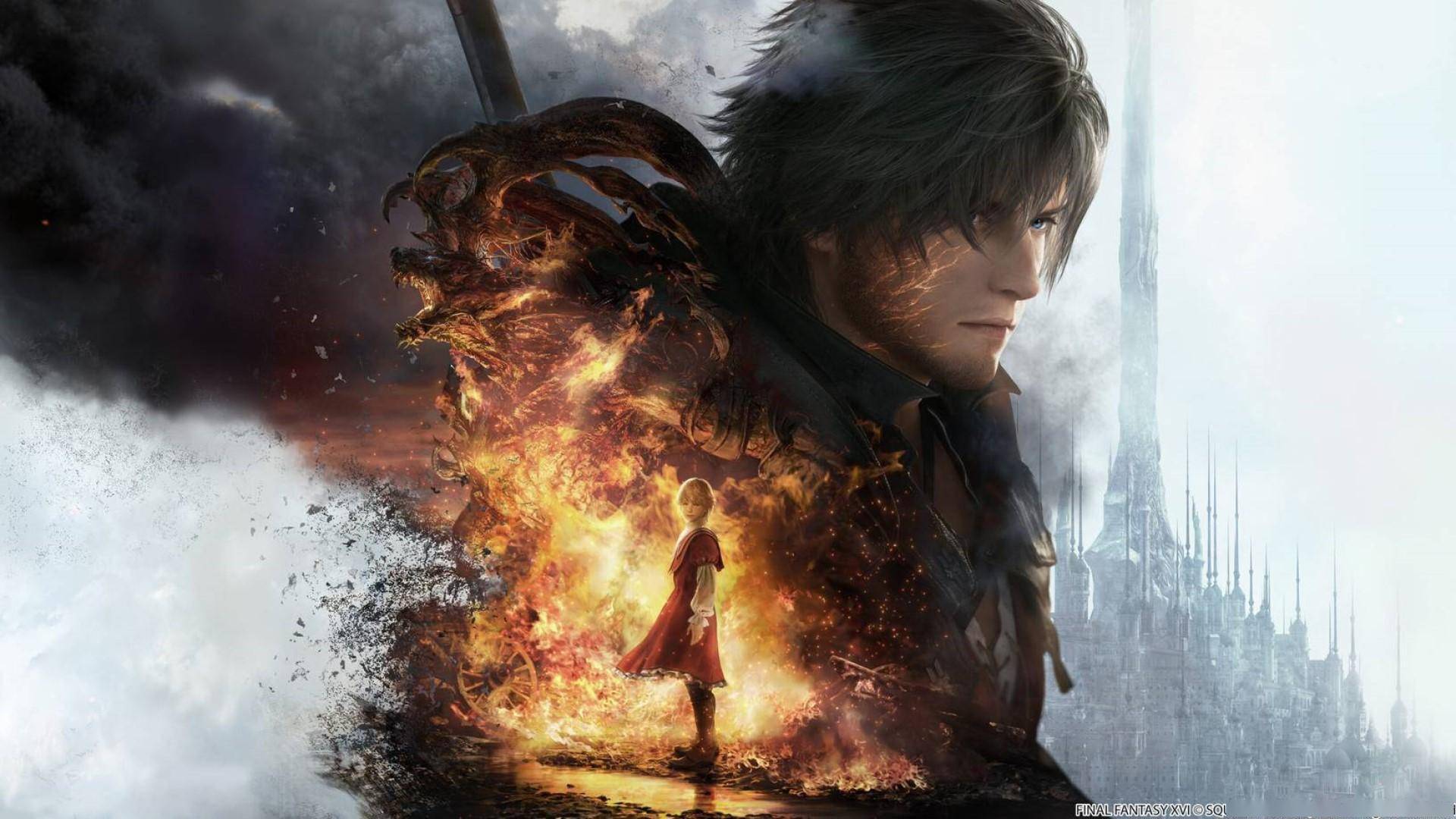 《最终幻想16》最新预告片展示团队同伴战斗效果