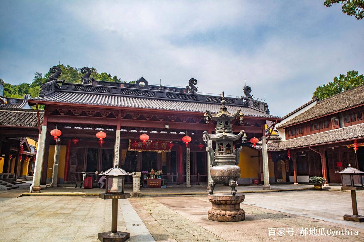 杭州唯一的女众寺院,距今1600多年,天竺三寺中历史最悠久的寺庙_时候