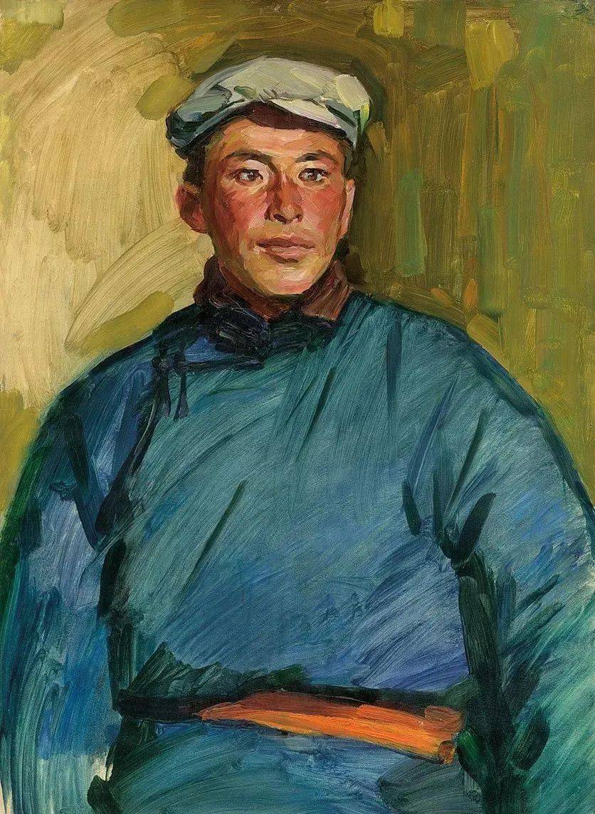 中国著名油画家詹建俊油画作品欣赏_cm_艺术_纸本