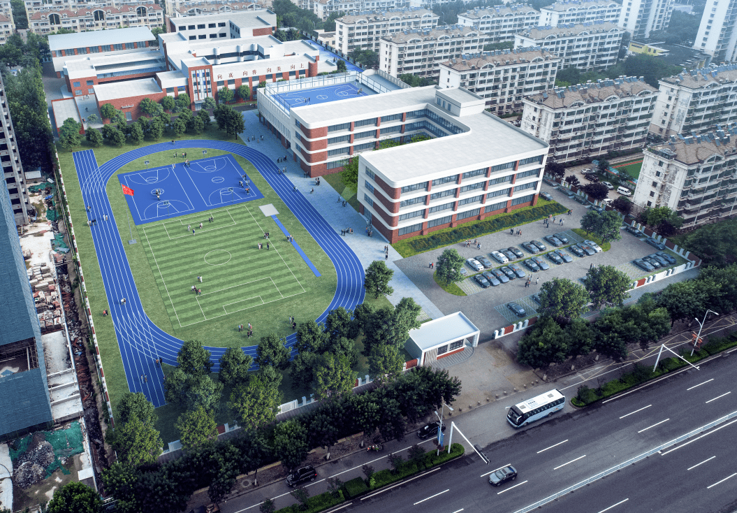 预计年底完工，新增学位540个！扩建辛安小学项目顺利完成主体封顶_原校_教学楼_内容