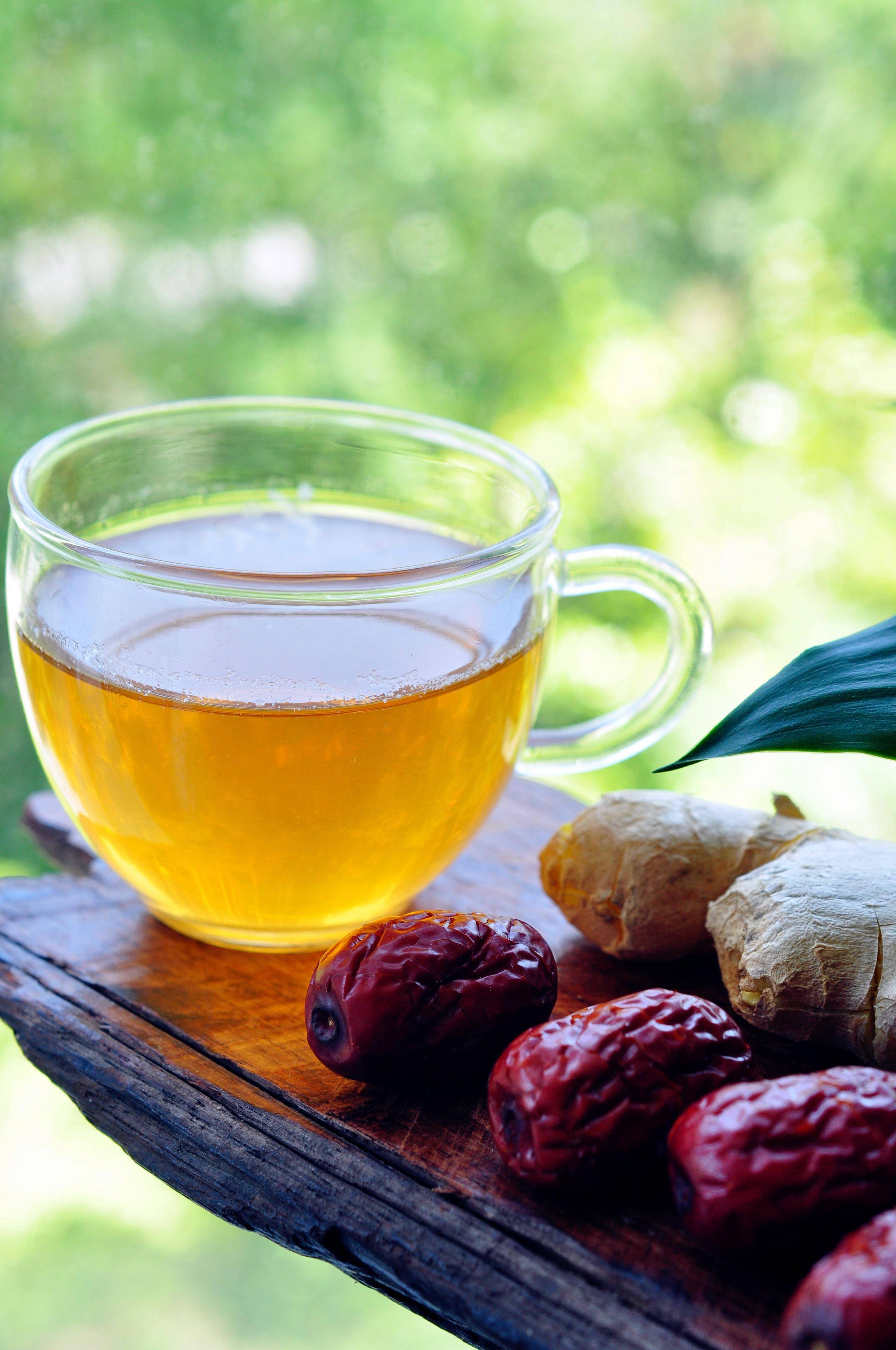 立夏到三伏,爱美的要喝姜枣茶,煮的泡的都行_核桃壳_红枣_时间