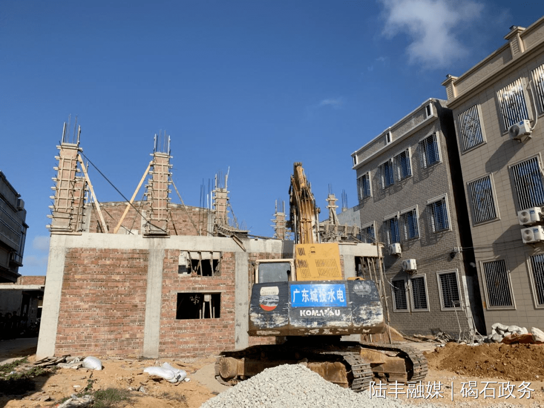 陆丰对占农用耕地违建动手了…_碣石镇_进行_执法