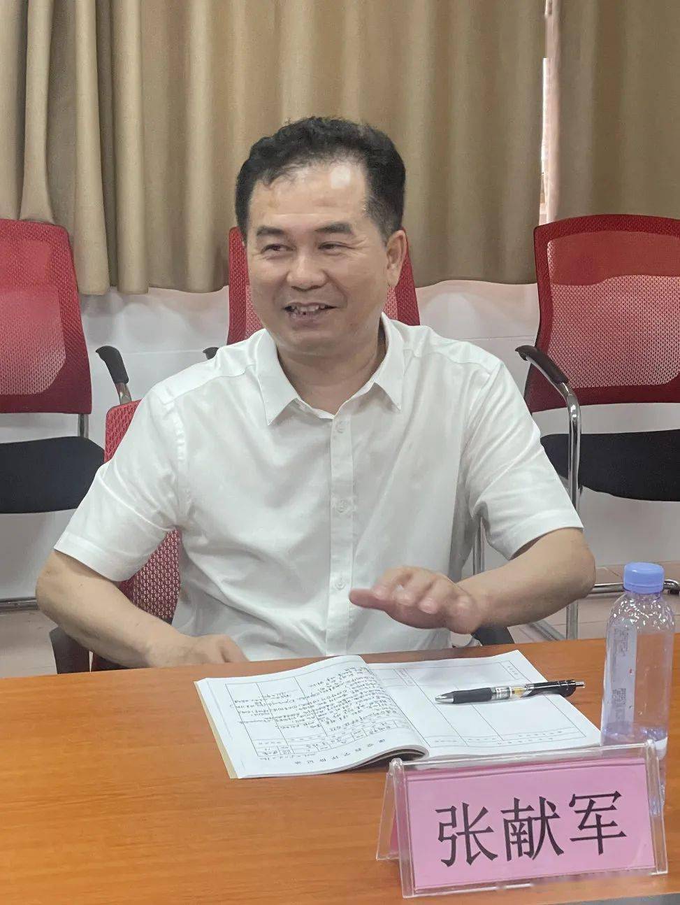 所长张献军带队到我校指导工作_教育_教学_城中区
