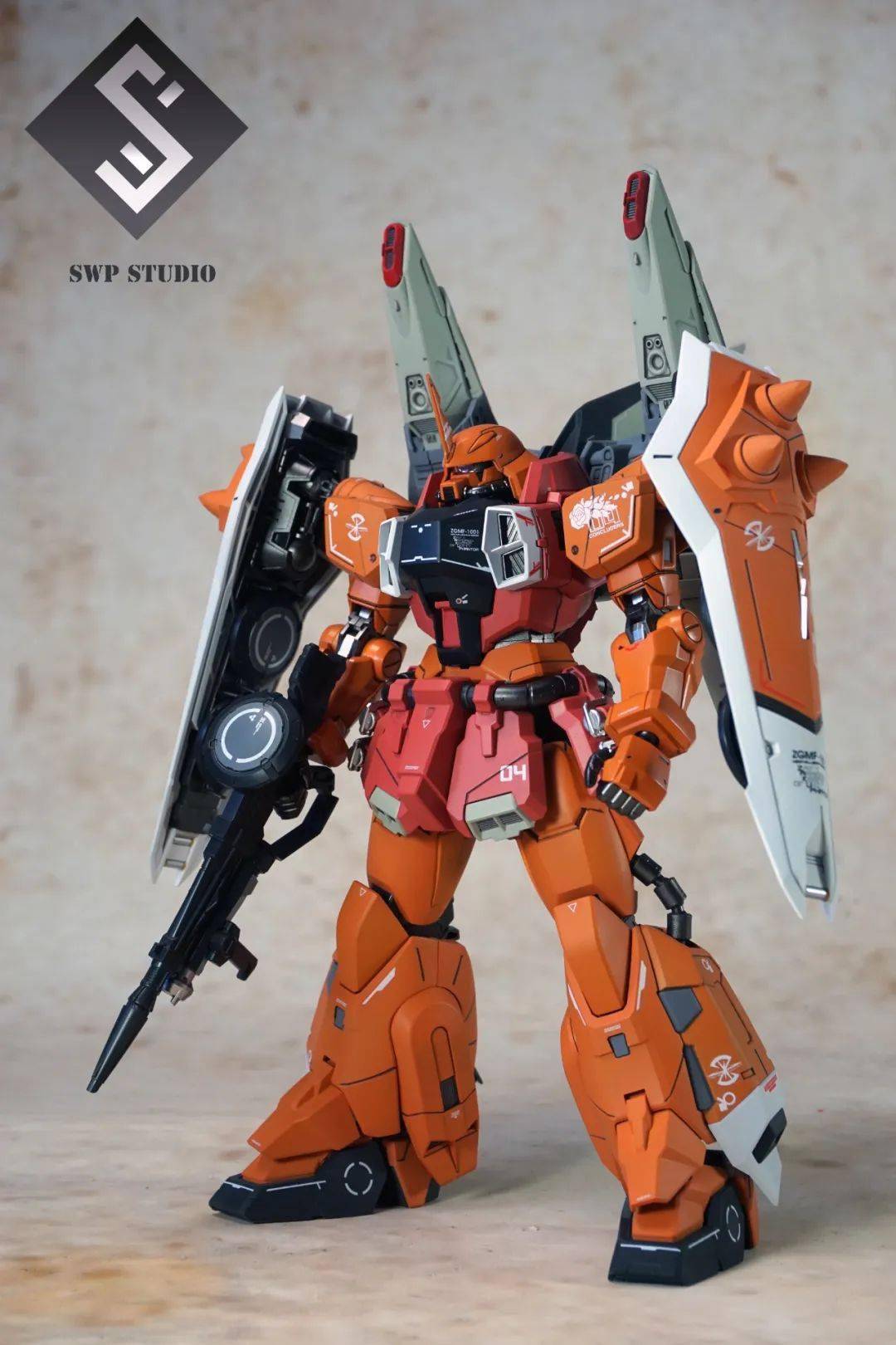 改色制作,mg瞬发扎古海涅配色_公众_来稿_运营