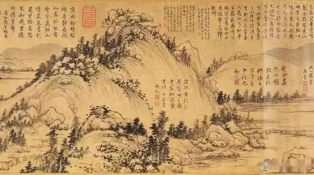 中国十大名画之首《富春山居图》_乾隆_人生_真迹