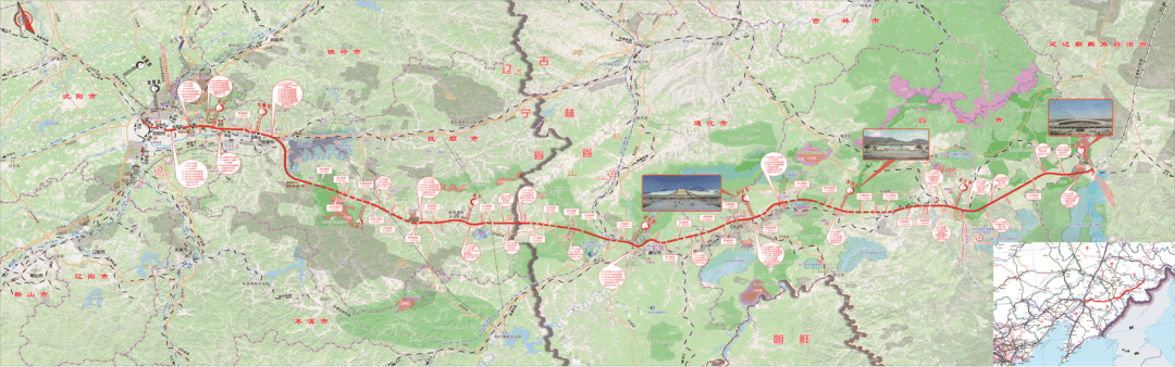 沈白高铁详细线路图图片