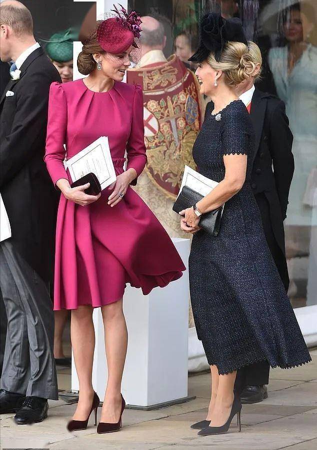 凯特王妃和苏菲王妃成为皇权二人组!