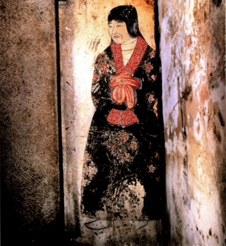 交领右衽是中国的!_服饰_战国_文化