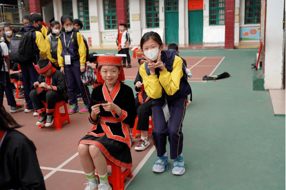 香港青少年文化交流团到来宾参访_小学_中华民族_体育运动