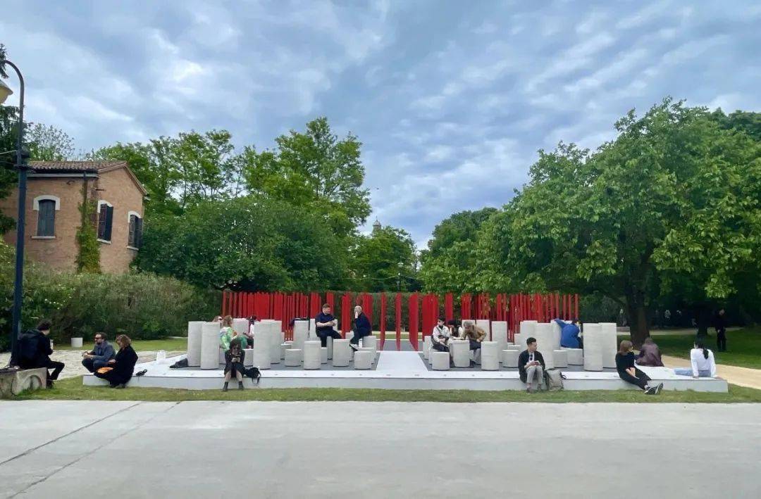 国际建筑双年展|东鹏以绿色低碳产品助力中国国家馆展览_材料_设计