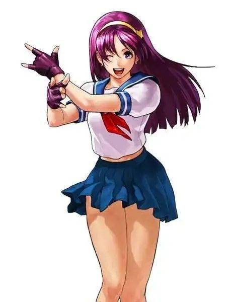 【主角故事】女神雅典娜:爱与力量的象征_拳皇_游戏_幻想