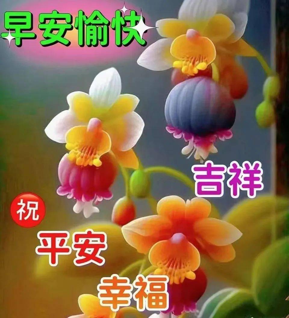 每天祝福图片健康快乐图片