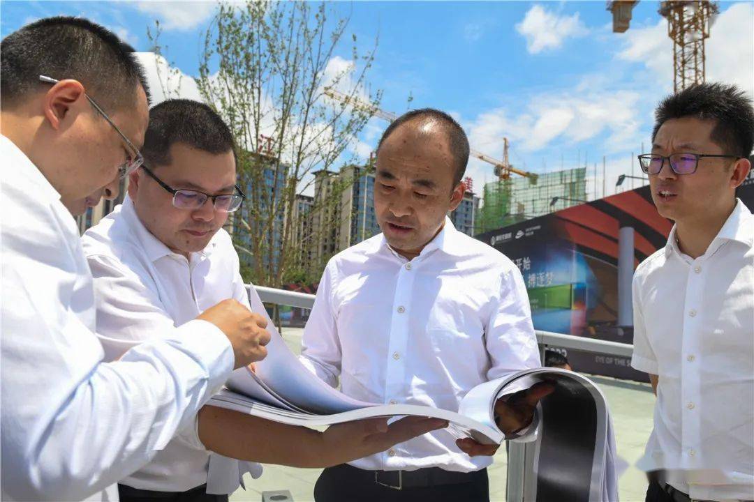 南部县委书记黄波督导调研城市重点项目推进情况_建设_新发展_大道