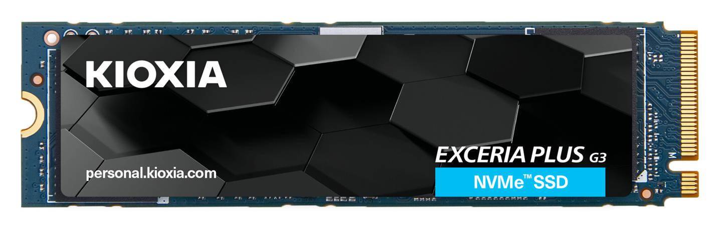 铠侠推出EXCERIA PLUS G3系列SSD：采用PCIe 4.0技术 最高容量2TB