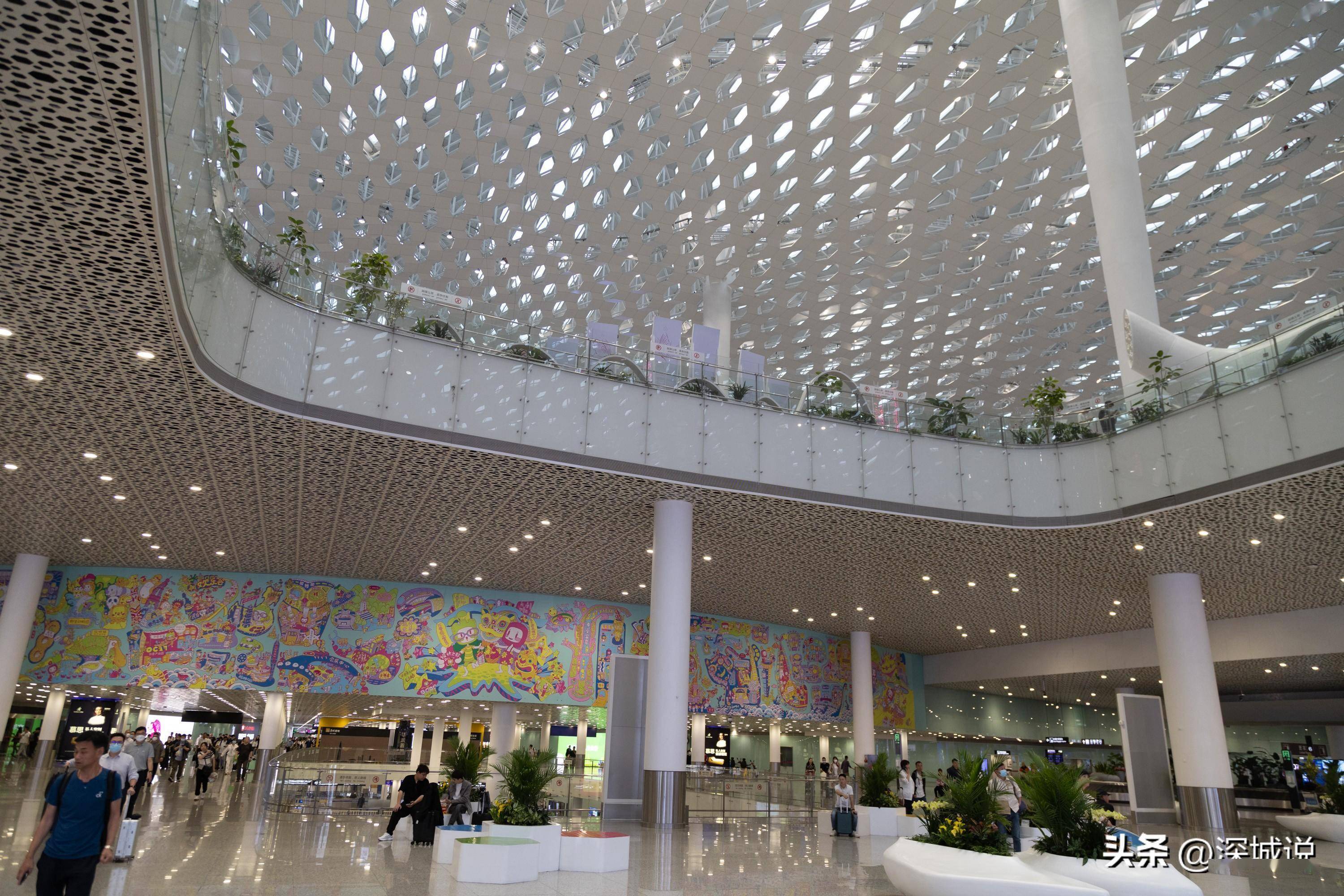 深圳机场获评"最美机场",t3跟卫星厅两种风格,你更爱哪个?