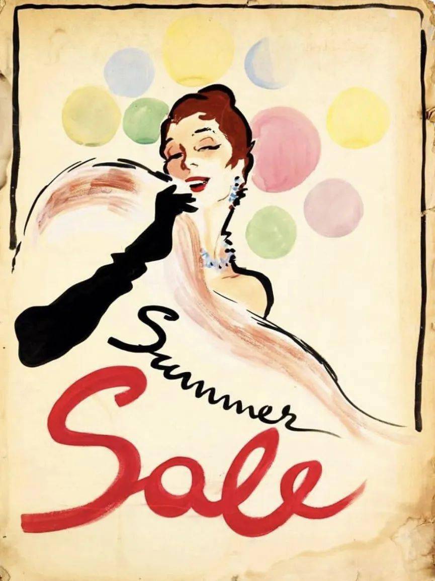 看完这位时尚教父的插画,终于明白dior为什么卖那么贵_ren_gruau_时装