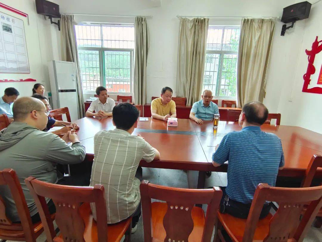 挂点县领导蓝晓植到富城乡调研指导巩固拓展脱贫攻坚