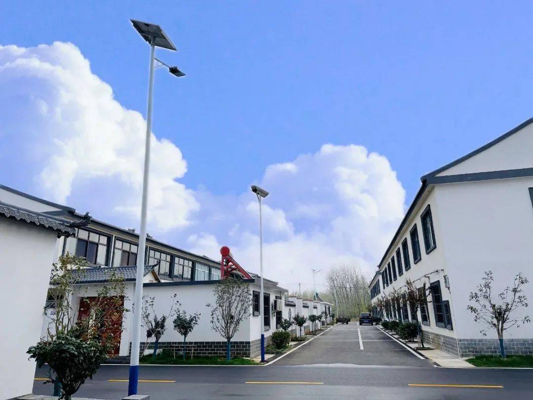 罗塘乡甲道社区美丽乡村建设新图景_中心村_长丰县_新村