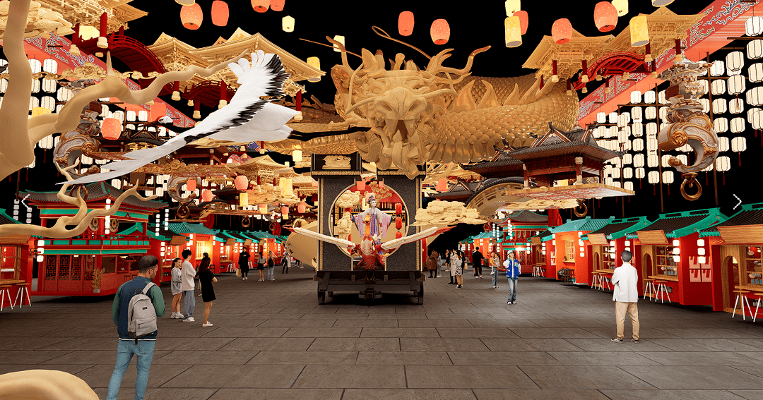 这一点全国唯一,四平仁兴里沉浸式商业街值得期待!_街区_互动_项目