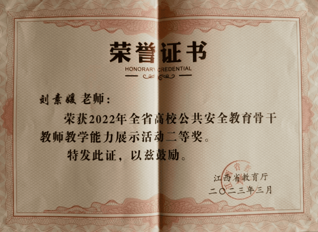 我校外国语学院刘素媛老师的作品《网络信息安全与防范》荣获教师组