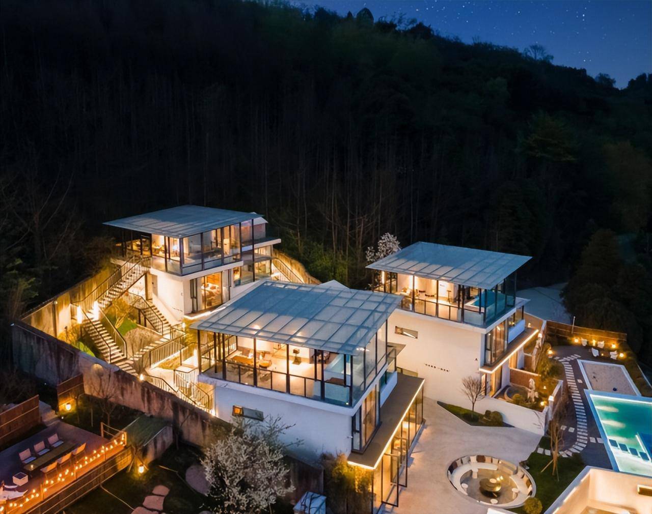 成都后花园的新晋民宿,尽享山间野奢幽静丨云孚里云宿·一道青城_风景