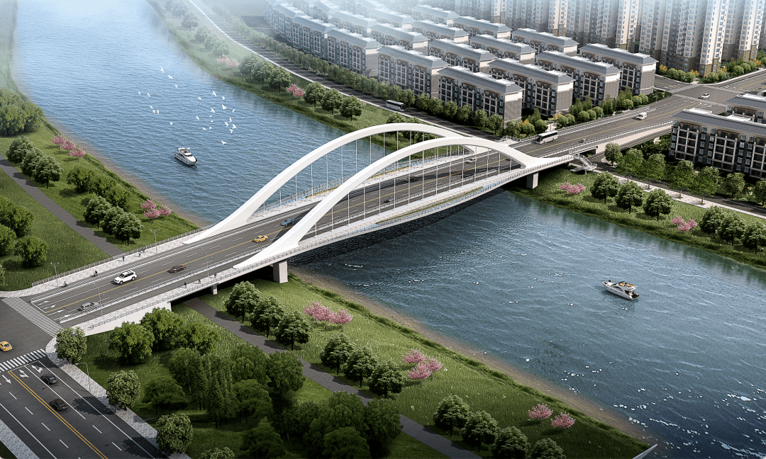 新河大桥图片