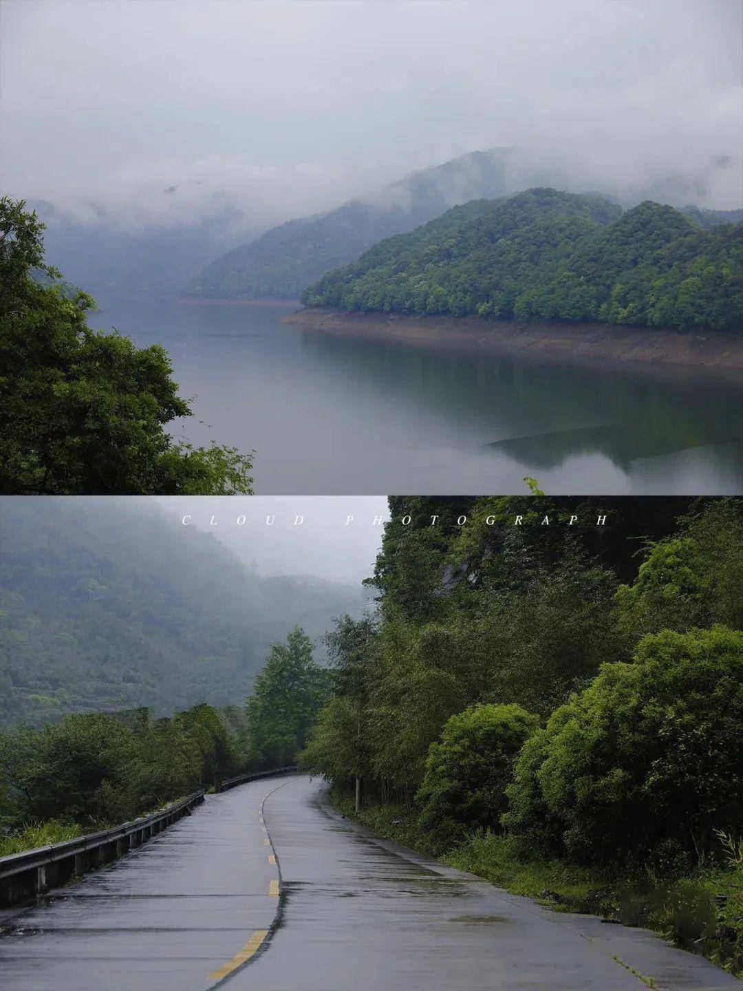 溪水汩汩流淌,山林幽靜,真的仿若人間仙境.