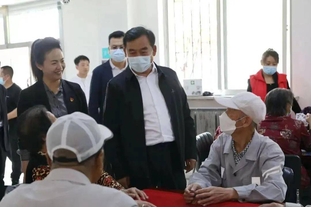 市委常委,区委书记魏增福先后来到迎宾社区第三,第