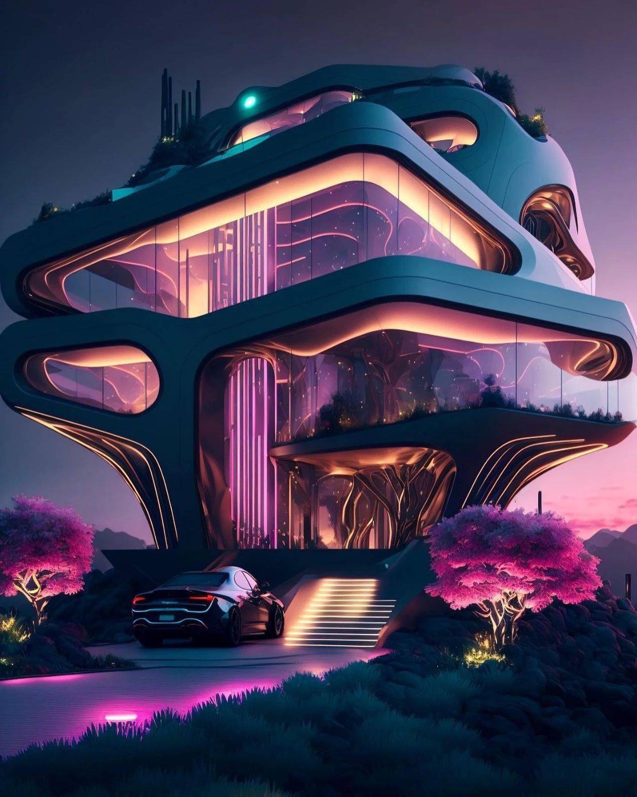 世界上最科幻的房子图片