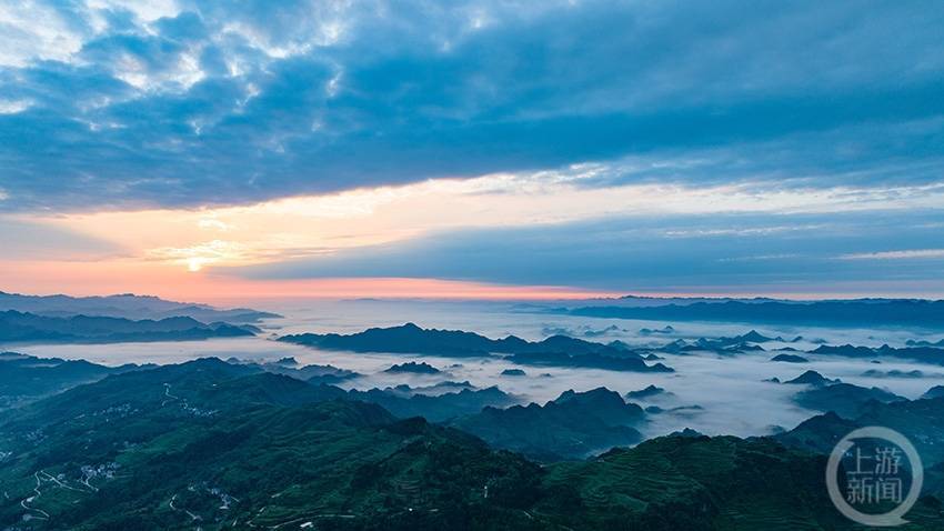 夏日川河盖 晨曦风光美_景区_旅游_摄影
