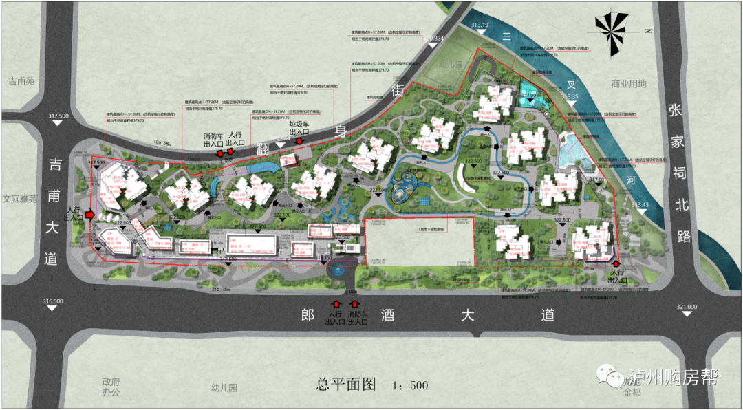 泸州市龙马潭区规划图图片