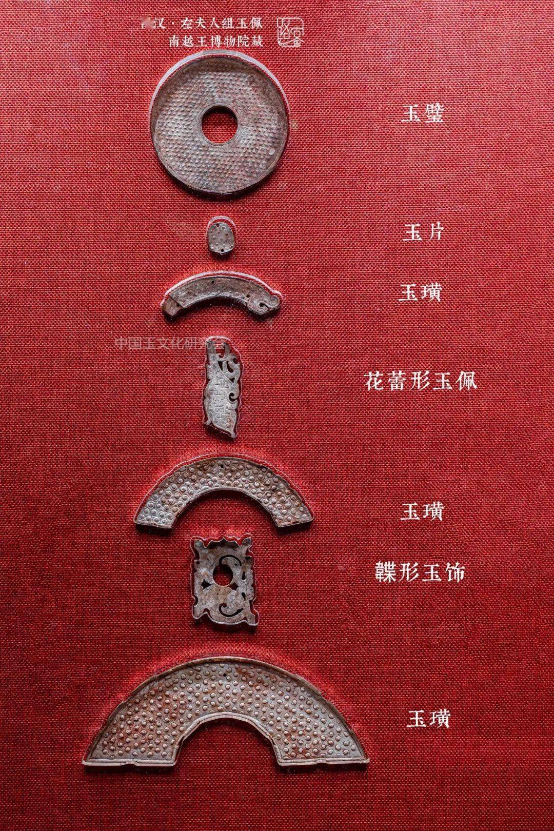 汉代组玉佩——西汉南越王墓左夫人佩饰_古玉_老光_大片