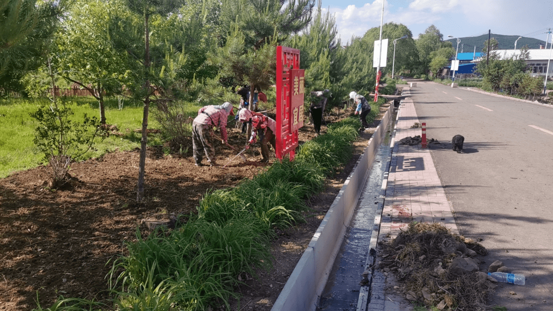 【工作动态】区农牧业发展中心:推进绿化建设 提升农场颜值_环境_花卉