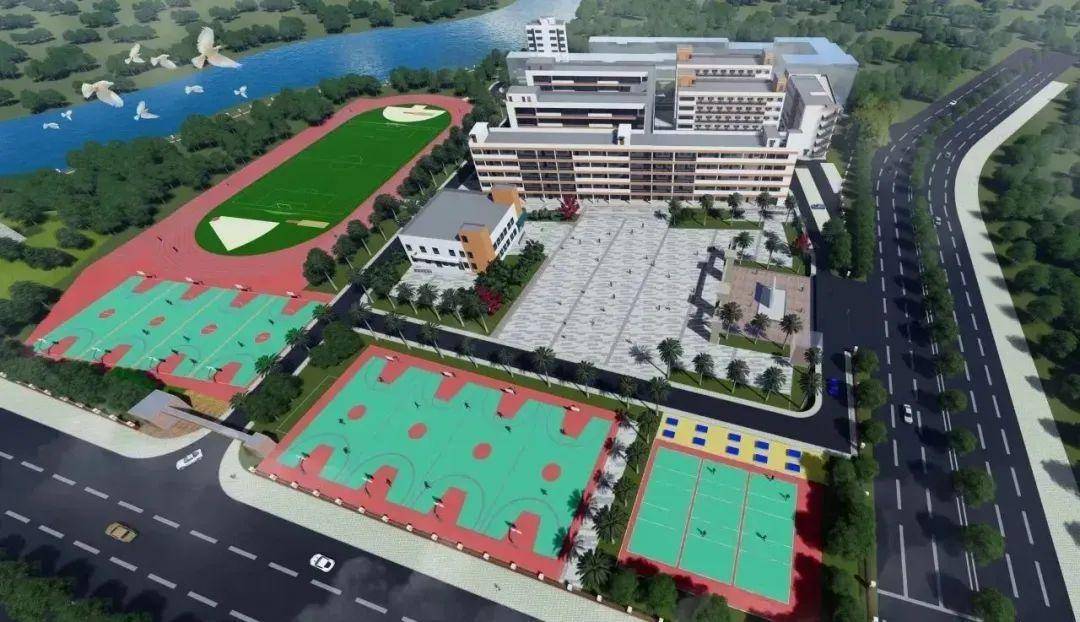 清远|清新区重点项目回澜中学扩建工程有新进展_教学_主体_建筑