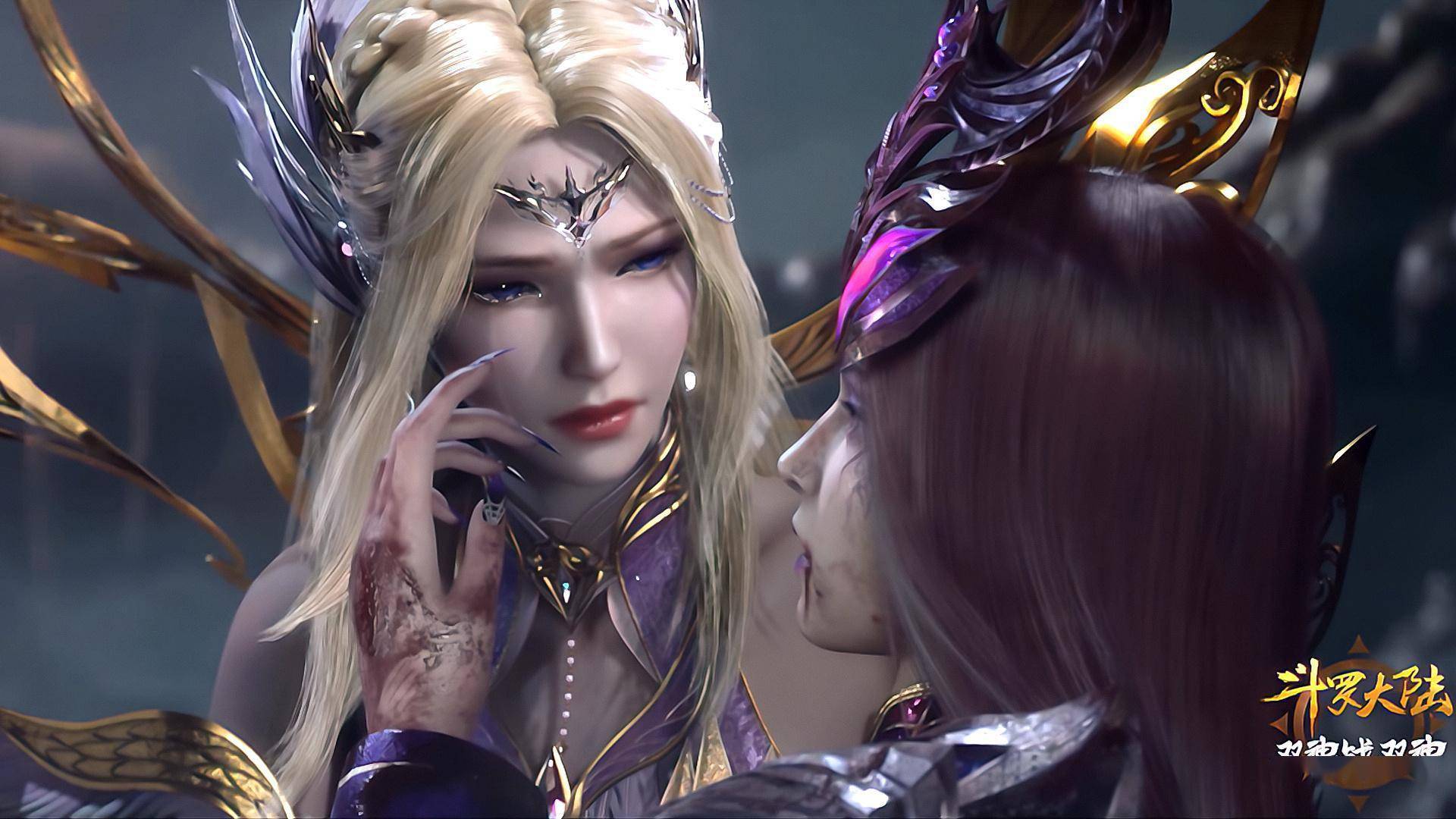 斗罗结局再现密室剧情,比比东没能向大师坦白,黑化少女洗不白了_千仞