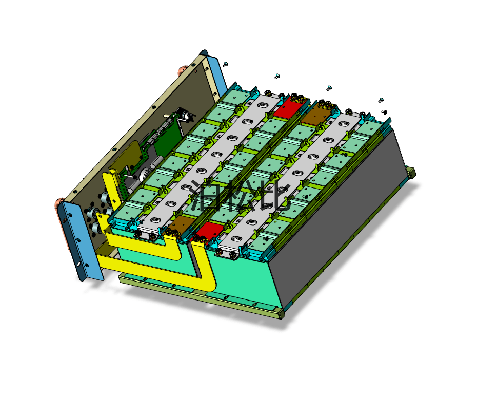 储能箱pack电池包结构图纸(免费领取)