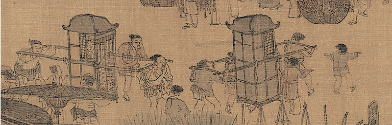 对谈|如何走进北宋《清明上河图》中的世界_张择端_余辉_城门