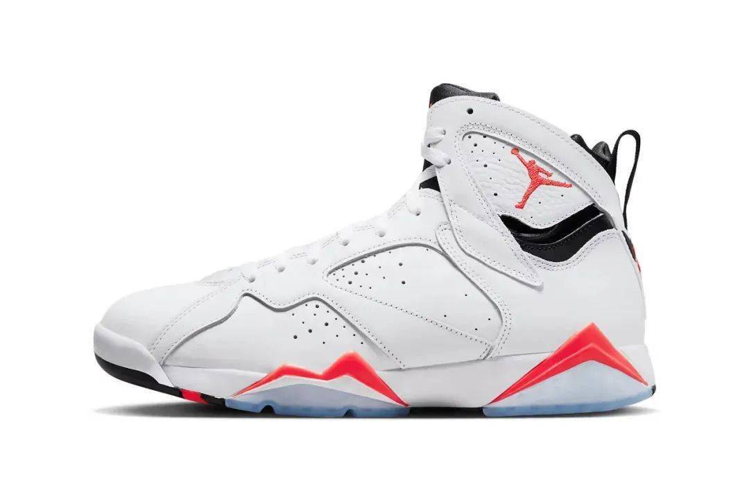air jordan 7 "white infrared"本月发售!_白色_规格_色彩